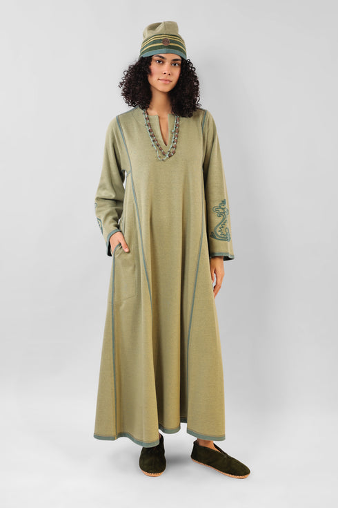 Reversible hat in cotton blend jacquard