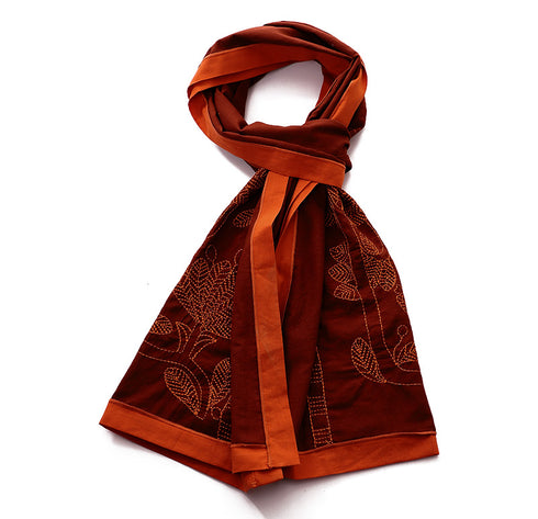 Light cotton voile shawl