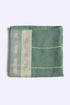 Embroidered Egyptian cotton voile shawl