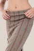 Slim fitting jacquard skirt