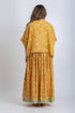 Printed Egyptian cotton gauze long skirt