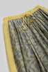 Printed Egyptian cotton gauze long skirt