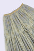Long layered Egyptian cotton voile skirt