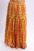 Long layered Egyptian cotton voile skirt