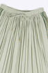 Wide skirt in Egyptian cotton voile with pockets