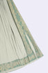 Wide skirt in Egyptian cotton voile with pockets