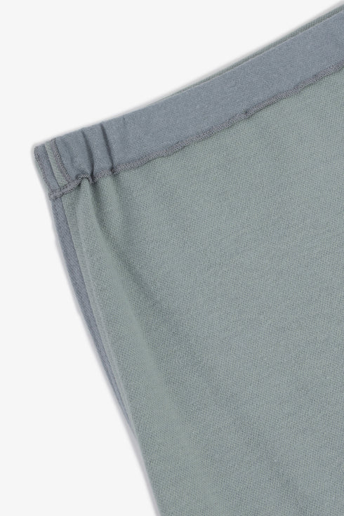 Jacquard skirt pants with twisted hem