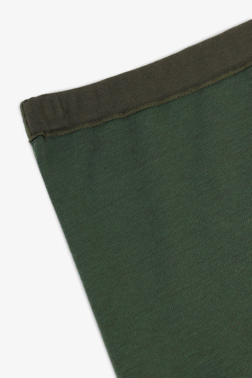 Jacquard skirt pants with twisted hem