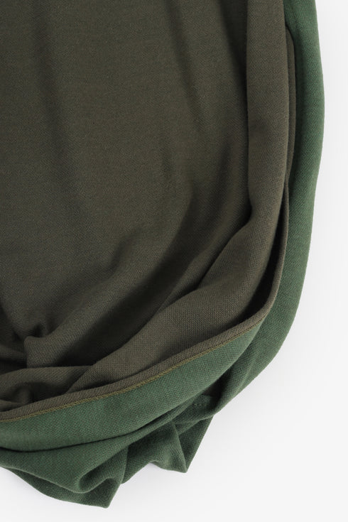Jacquard skirt pants with twisted hem