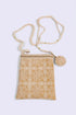 Small cross bag in hand printed cotton Canvas