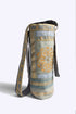 Cylinder patchwork shoulder bag