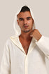 Hooded Shirt with button down front and back
