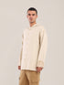 Linen-cotton blend shirt