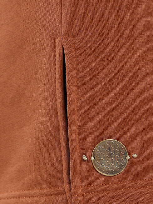 Long sleeves round neck cotton Milton sweater