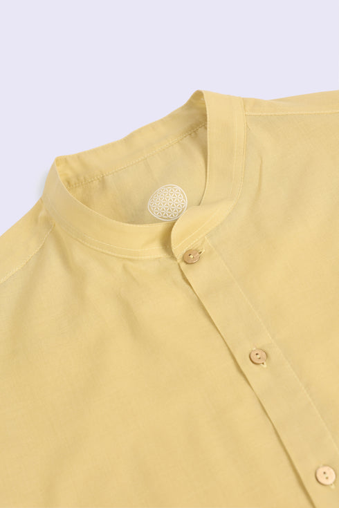 Refined Egyptian cotton voile shirt