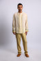 Lustre woven cotton shirt
