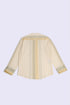 Lustre woven cotton shirt