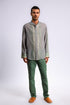 Lustre woven cotton shirt