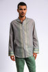 Lustre woven cotton shirt