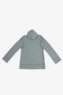 Men’s patterned jacquard hoodie with V neckline