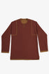 Reversible sweater with slit neckline