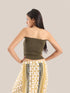 Elastic gauze tube top