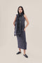 Patterned jacquard reversible asymmetric top
