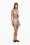 crop top in Printed Egyptian cotton