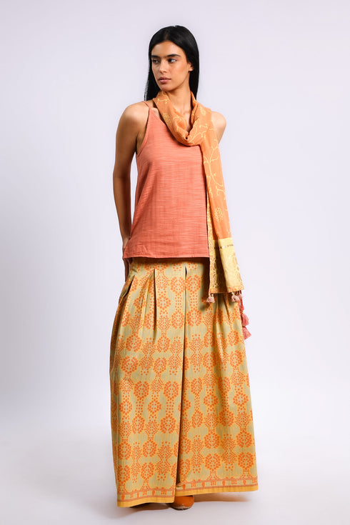 Soft allure top in Egyptian cotton slub