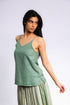 Soft allure top in Egyptian cotton slub