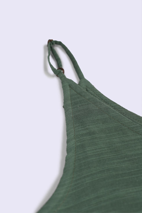 Soft allure top in Egyptian cotton slub