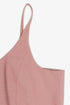 Fitted sleeveless top with adjustable straps
