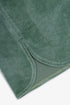 Velvet short sleeve top with contrast trims