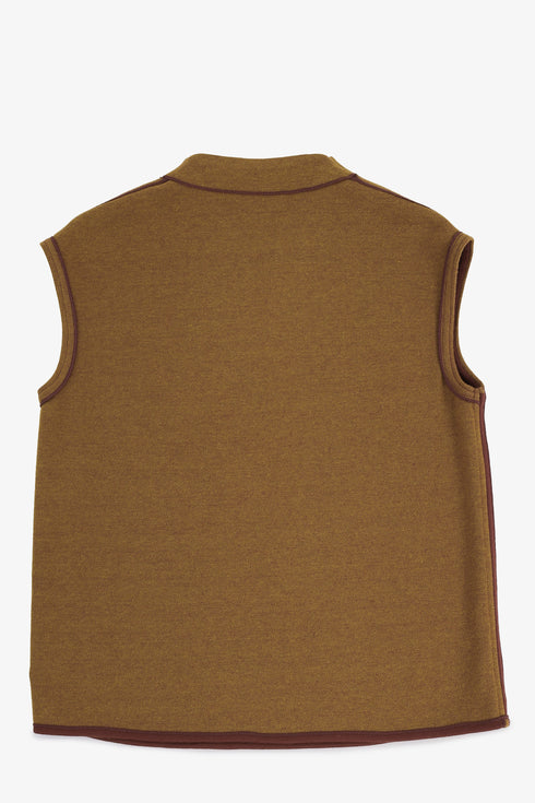 Reversible jacquard top with V neckline