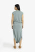 Reversible jacquard top with V neckline