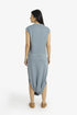 Reversible jacquard top with V neckline