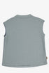 Reversible jacquard top with V neckline
