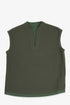 Reversible jacquard top with V neckline