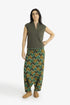 Reversible jacquard top with V neckline