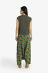 Reversible jacquard top with V neckline