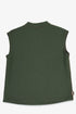 Reversible jacquard top with V neckline