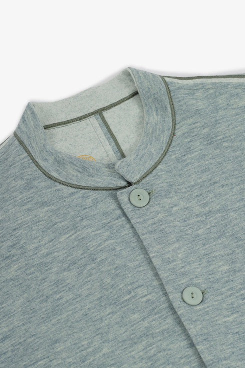 Short jacket with patch pockets