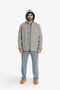 Short jacket with patch pockets