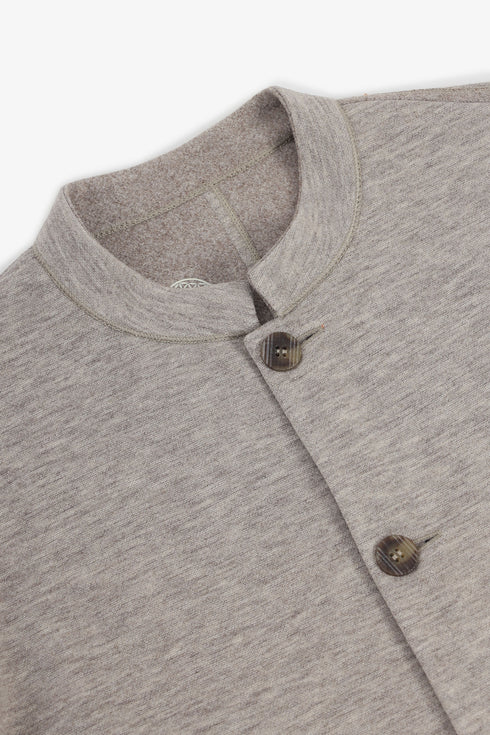 Short jacket with patch pockets