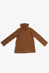 Patterned jacquard hooded jacket