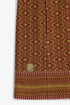 Patterned jacquard hooded jacket