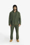 Patterned jacquard hooded jacket