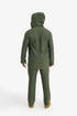 Patterned jacquard hooded jacket
