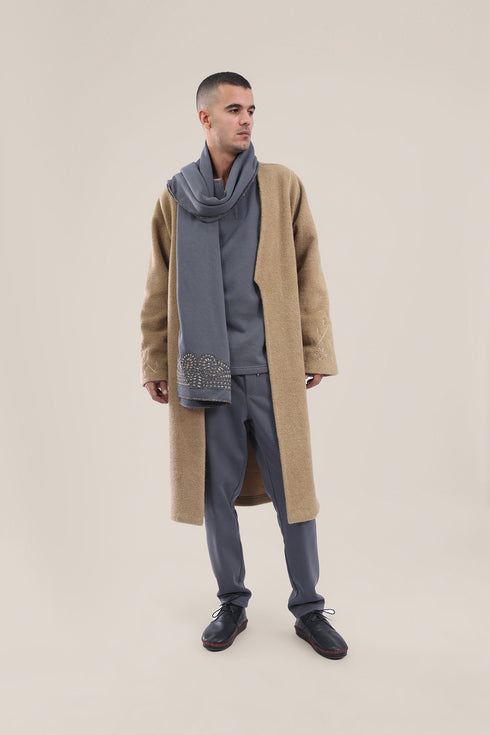 Cotton Milton Sweatpants with drawstring