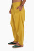 Harem pants in cotton with elastic waist and pockets